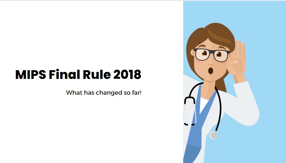 Final rule for MIPS in Year 2, 2018 is out!