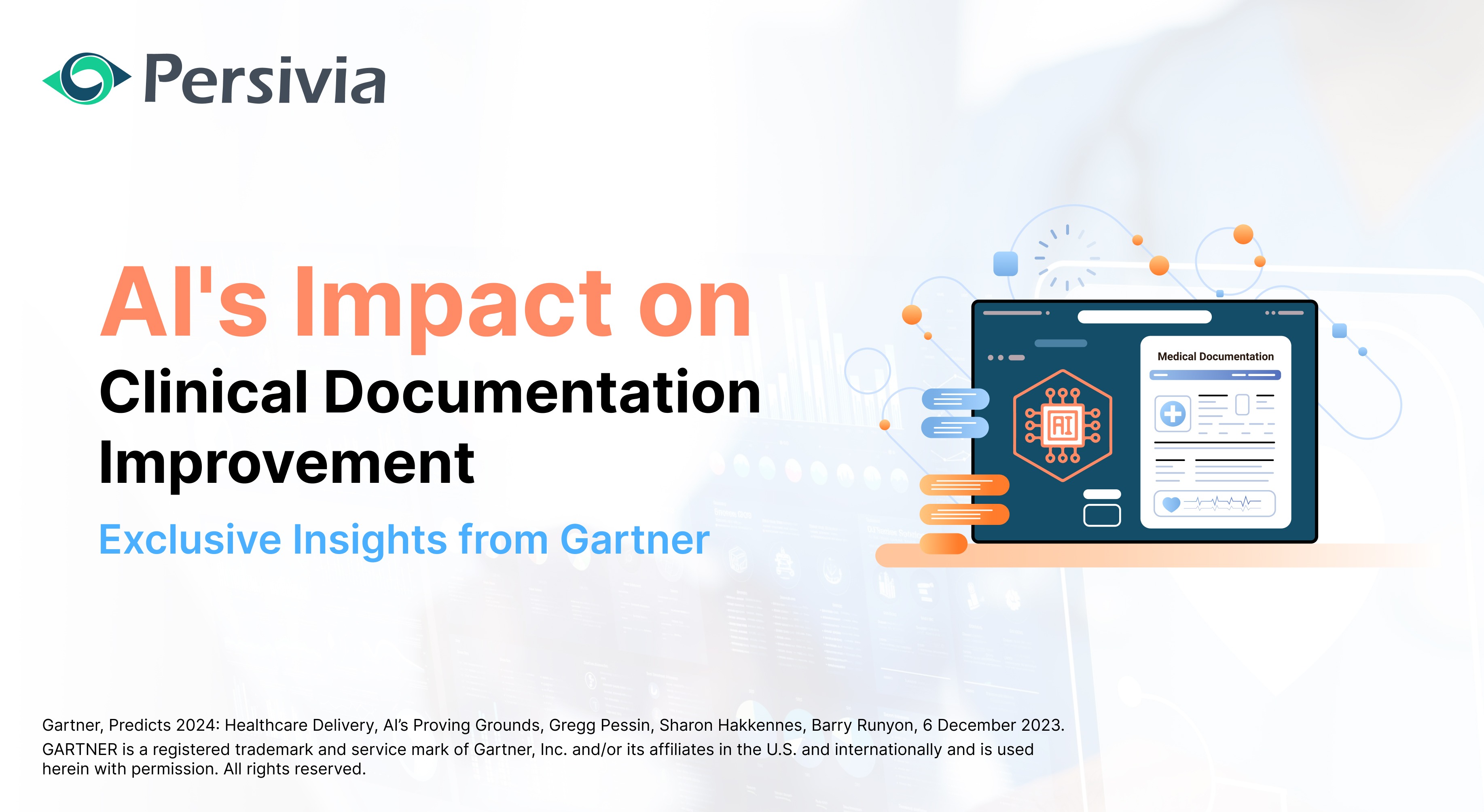 AI Impact on Clinical Documentation Improvement – Exclusive Insights from Gartner