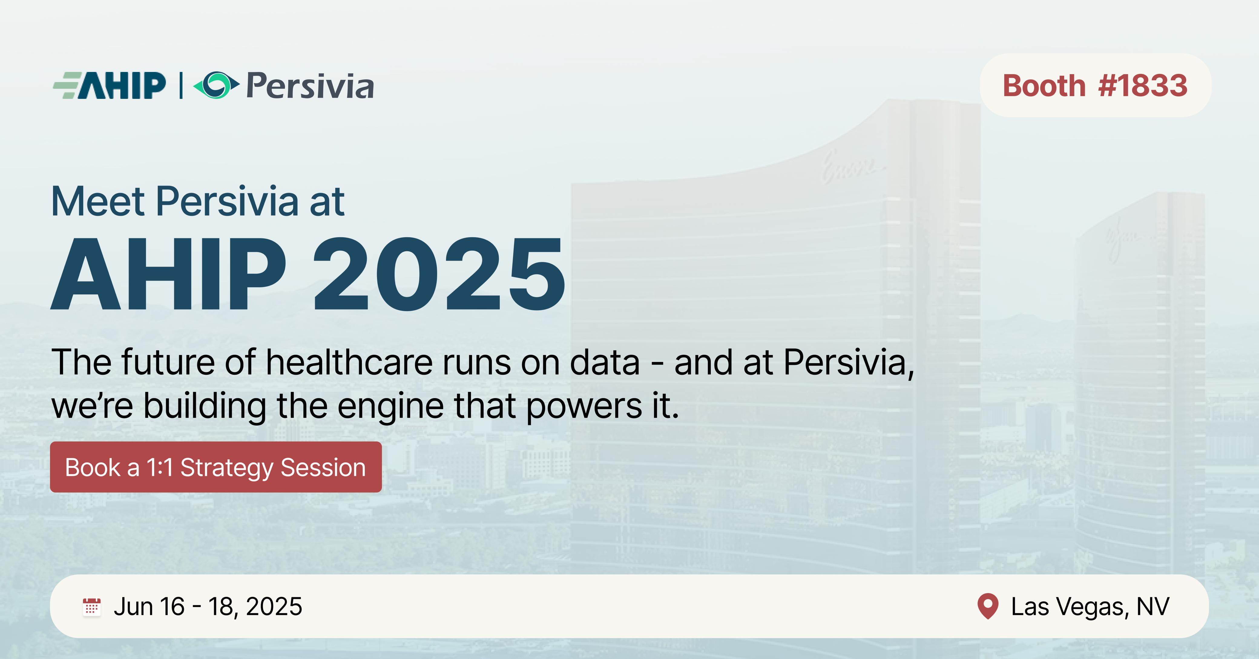 Meet Persivia at AHIP 2025