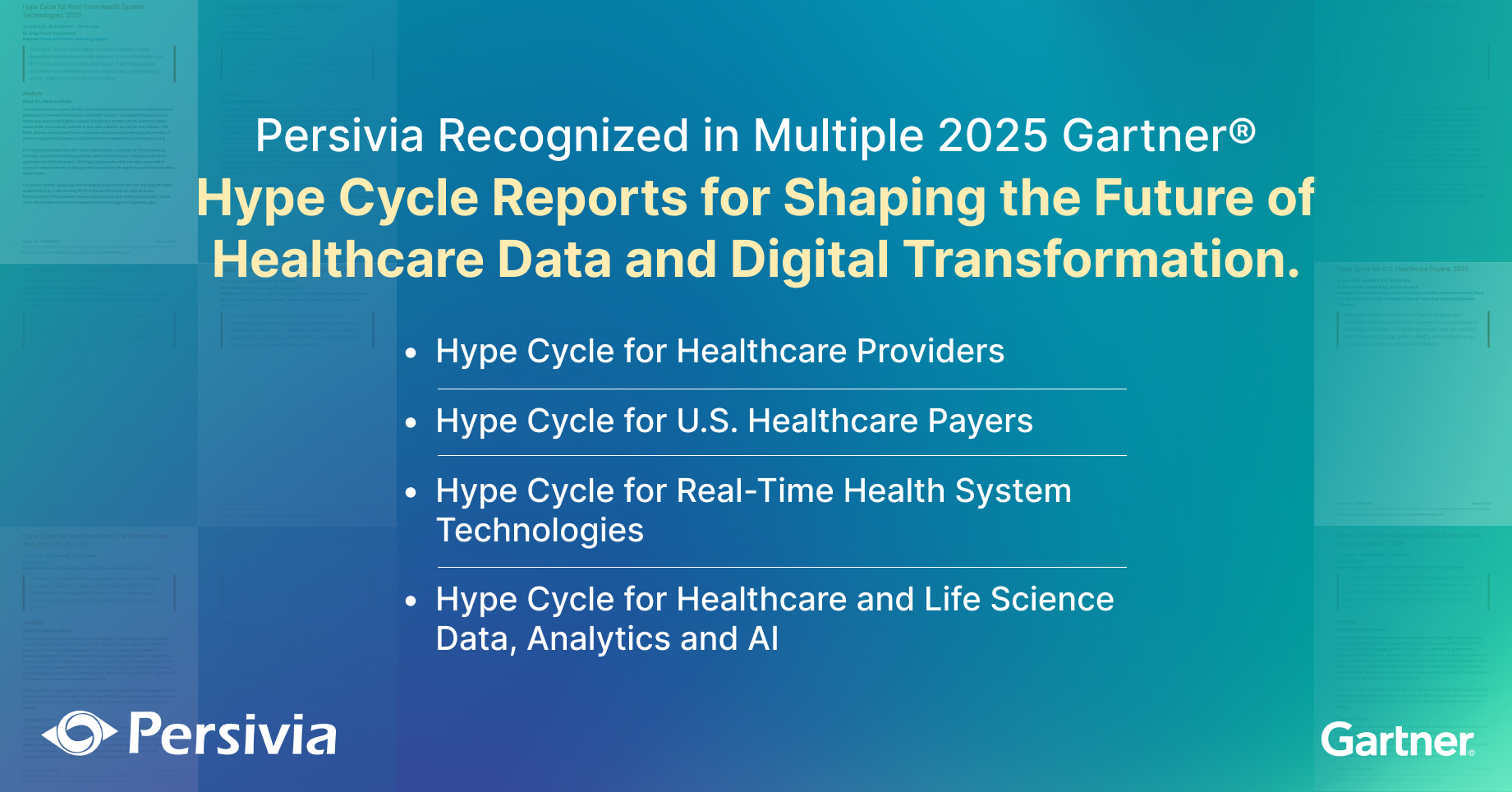 2025 Gartner® Hype Cycle Reports