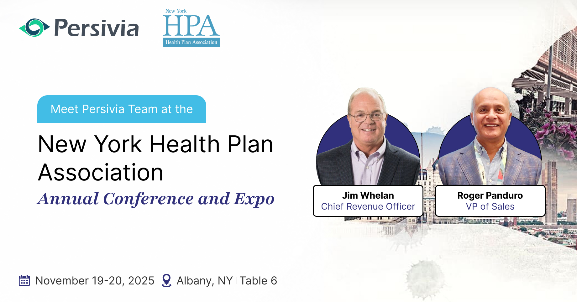 Persivia at the New York Health Plan Association Annual Conference and Expo